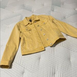GAP Kids Sunny Yellow Jean Jacket